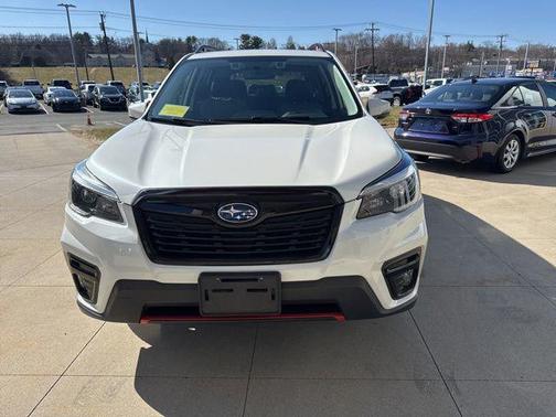 Crystal White Pearl 2021 Subaru Forester Sport