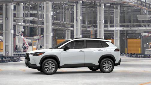 Wind Chill Pearl 2026 Toyota Corolla Cross LE