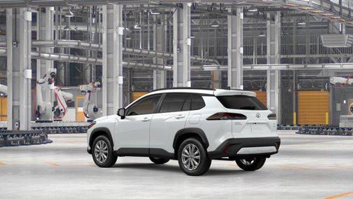Wind Chill Pearl 2026 Toyota Corolla Cross LE