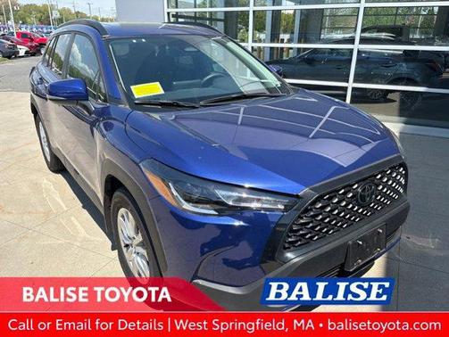 Blue Crush Metallic 2024 Toyota Corolla Cross LE