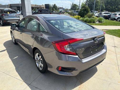 Modern Steel Metallic 2016 Honda Civic LX