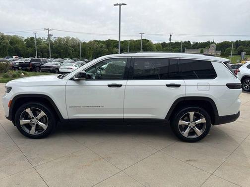 Bright White Clearcoat 2021 Jeep Grand Cherokee L Limited