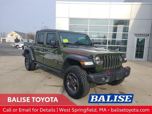 Sarge Green Clearcoat 2021 Jeep Gladiator Rubicon