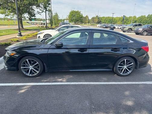 Crystal Black Pearl 2023 Honda Civic Touring