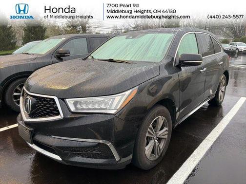 Majestic Black Pearl 2019 Acura MDX 3.5L