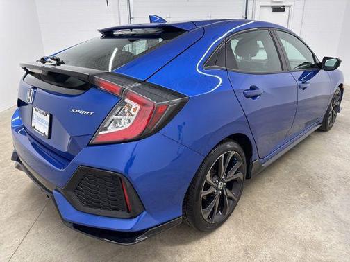 Aegean Blue Metallic 2019 Honda Civic Sport