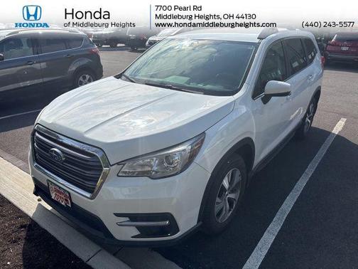 Crystal White Pearl 2019 Subaru Ascent Premium 7-Passenger