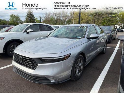 Solar Silver Metallic 2024 Honda Accord EX