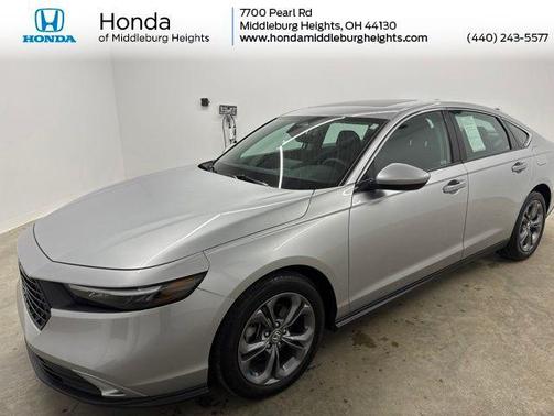 Solar Silver Metallic 2024 Honda Accord EX