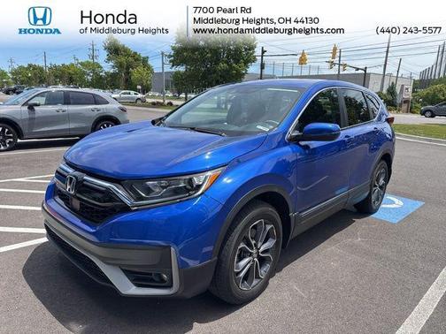 Blue 2020 Honda CR-V AWD EX