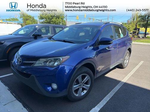 Blue Crush Metallic 2015 Toyota RAV4 XLE