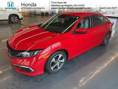 Rallye Red 2020 Honda Civic LX