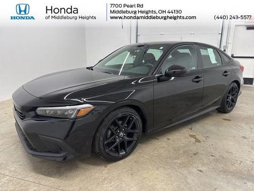 Crystal Black Pearl 2023 Honda Civic Sport