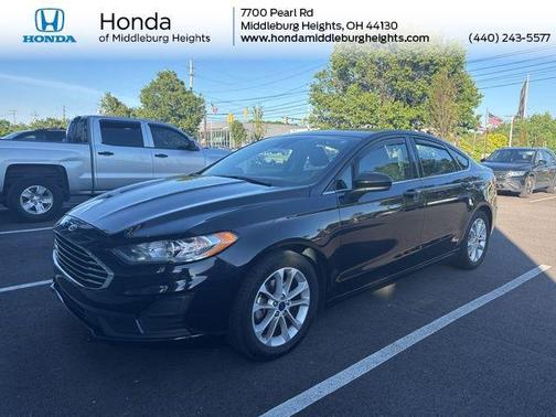 Agate Black Metallic 2020 Ford Fusion SE