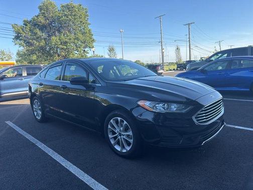 Agate Black Metallic 2020 Ford Fusion SE