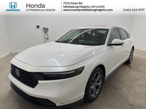 Platinum White 2024 Honda Accord EX