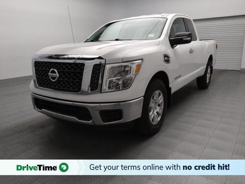 Glacier White 2017 Nissan Titan SV