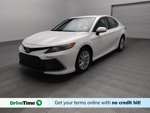 Super White 2021 Toyota Camry LE