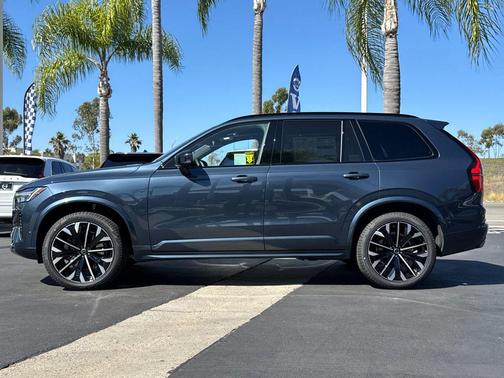 Denim Blue Metallic 2026 Volvo XC90 Ultra Dark Theme, B6 AWD Gas (mild hybrid), Gasoline, 6 Seats