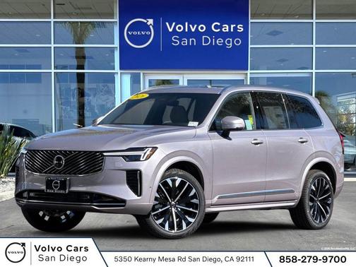 Aurora Silver 2026 Volvo XC90 B6 Plus 7-Seater