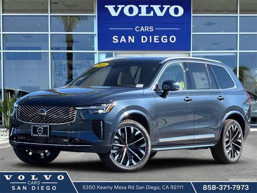 2026 Volvo XC90 Plus, B6 AWD Gas (mild hybrid), Gasoline, Bright, 7 Seats