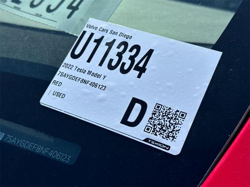 2022 Tesla Model Y Performance Dual Motor All-Wheel Drive