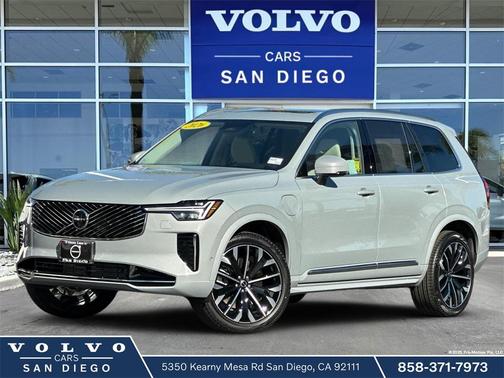 2026 Volvo XC90 Plug-In Hybrid Ultra, T8 AWD, Electric/Gasoline, Bright, 7 Seats