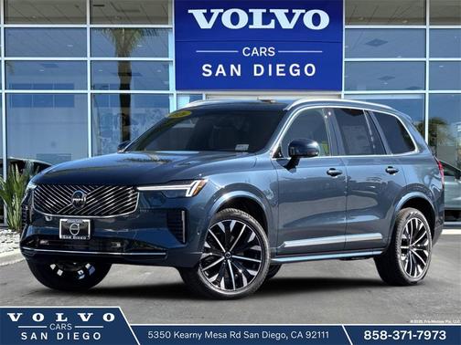 2026 Volvo XC90 Plus, B6 AWD Gas (mild hybrid), Gasoline, Bright, 7 Seats