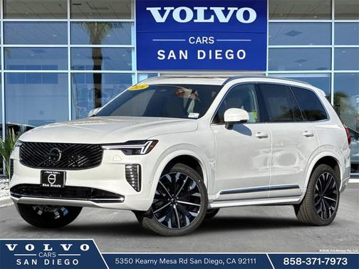 2026 Volvo XC90 Plus, B5 AWD Gas (mild hybrid), Gasoline, Bright, 7 Seats