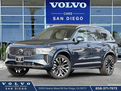 2026 Volvo XC90 Plus, B6 AWD Gas (mild hybrid), Gasoline, Bright, 7 Seats