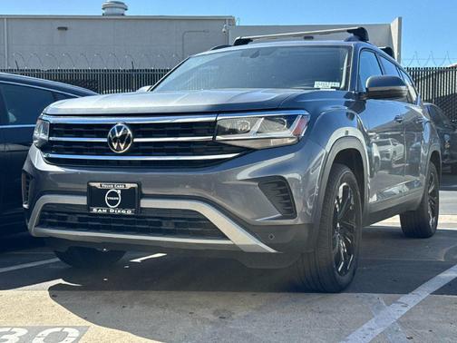 Platinum Gray Metallic 2022 Volkswagen Atlas 2.0T SE w/Technology 4MOTION