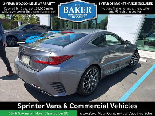 Nebula Gray Pearl 2016 Lexus RC 350 Base