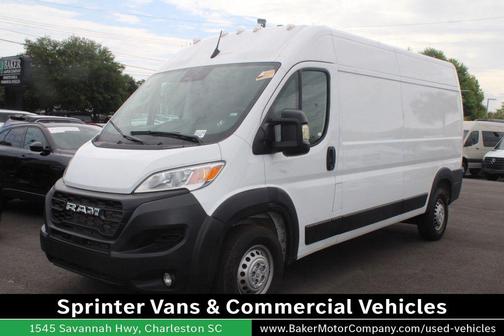 Bright White Clearcoat 2025 RAM ProMaster 3500 High Roof