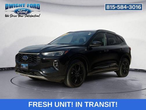 Agate Black Metallic 2023 Ford Escape ST-Line Elite
