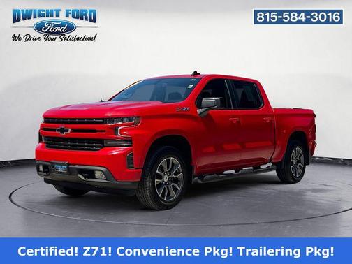Red 2021 Chevrolet Silverado 1500 RST