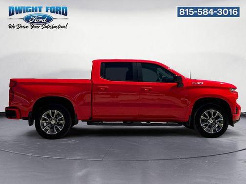 Red 2021 Chevrolet Silverado 1500 RST