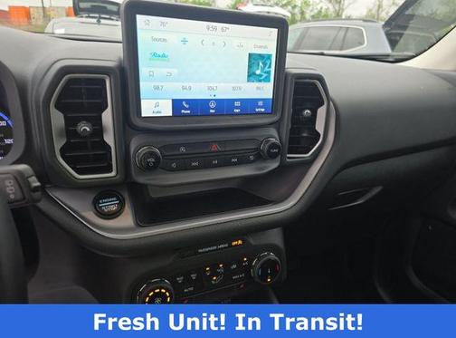 Azure Gray Metallic Tri-Coat 2024 Ford Bronco Sport Big Bend