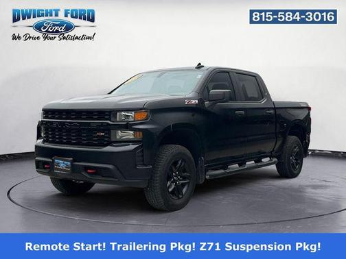 Black 2020 Chevrolet Silverado 1500 Custom Trail Boss