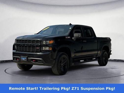 Black 2020 Chevrolet Silverado 1500 Custom Trail Boss