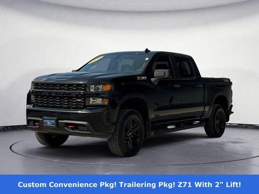 Black 2020 Chevrolet Silverado 1500 Custom Trail Boss