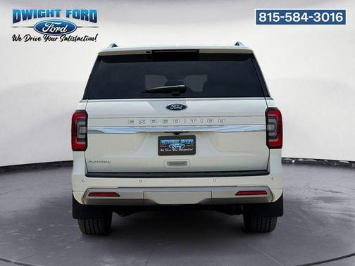 Star White Metallic Tri-Coat 2023 Ford Expedition Platinum