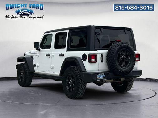 Bright White Clearcoat 2021 Jeep Wrangler Willys