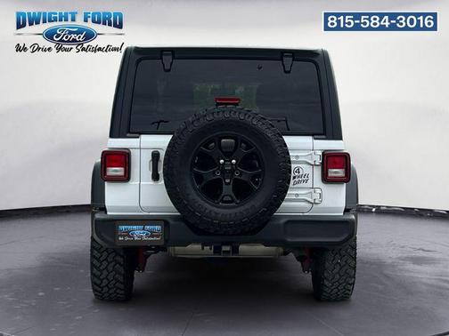 Bright White Clearcoat 2021 Jeep Wrangler Willys