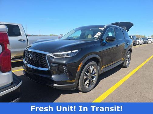Mineral Black 2023 INFINITI QX60 Luxe