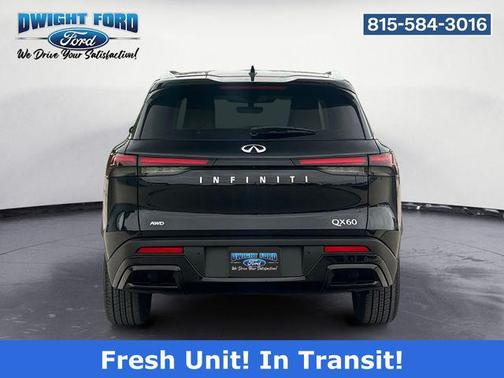 Mineral Black 2023 INFINITI QX60 Luxe