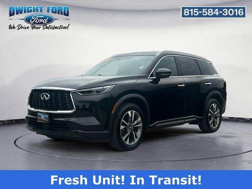 Mineral Black 2023 INFINITI QX60 Luxe