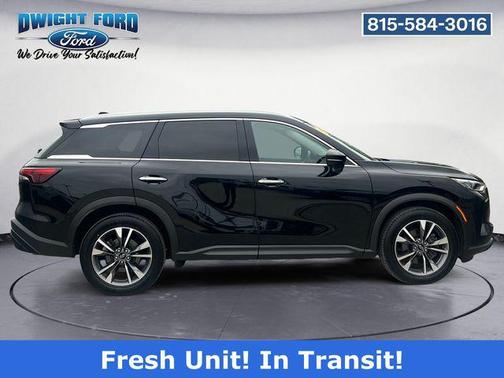 Mineral Black 2023 INFINITI QX60 Luxe
