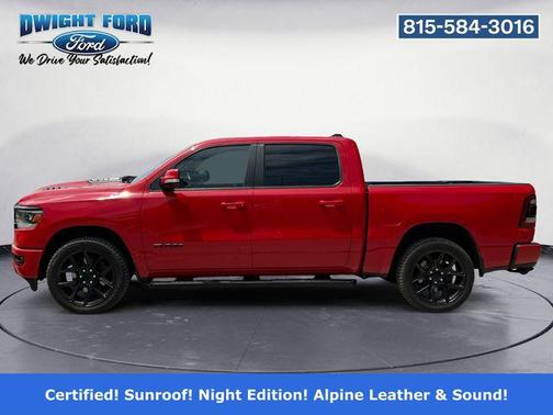 Flame Red Clearcoat 2020 RAM 1500 Rebel
