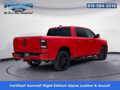 Flame Red Clearcoat 2020 RAM 1500 Rebel
