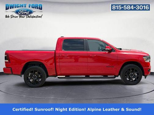 Flame Red Clearcoat 2020 RAM 1500 Rebel